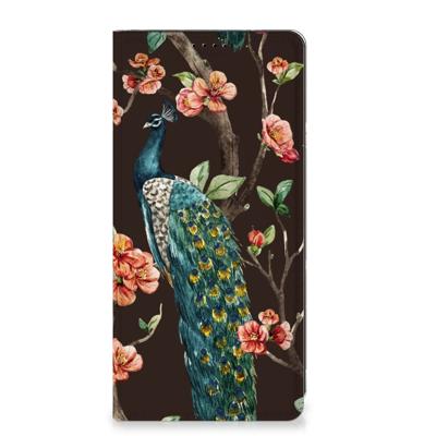 Samsung Galaxy S23 FE | Hoesje maken | Pauw met Bloemen