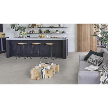 PVC vloer Klik Elegance - Concrete antraciet - 2,253 m2 - Leen Bakker
