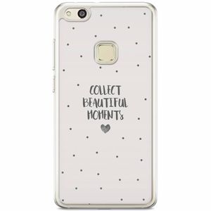 Huawei P10 Lite siliconen hoesje - Collect beautiful moments