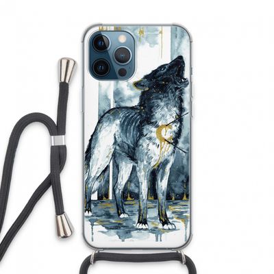 Bleeding Soul: iPhone 13 Pro Max Transparant Hoesje met koord