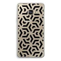 Crazy pattern: Samsung Galaxy A3 (2016) Transparant Hoesje - thumbnail