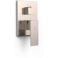 Douchekraan afbouwdeel Tres Cuadro | Inbouw | Mengkraan | 2-weg | Vierkant | RVS look