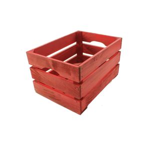 Transport Krat Hout Roze M