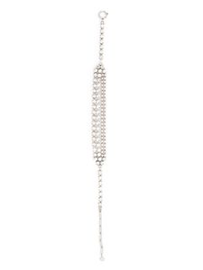 ISABEL MARANT collier ras-du-cou serti de cristaux - Argent