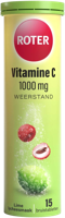 Roter Vitamine C 1000mg Weerstand Lime Lychee Bruistabletten