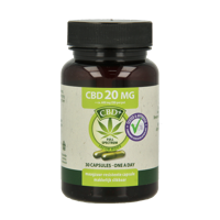 Jacob Hooy CBD Capsules 20mg 30 Capsules