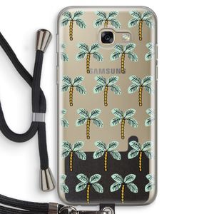 Paradise: Samsung Galaxy A5 (2017) Transparant Hoesje met koord