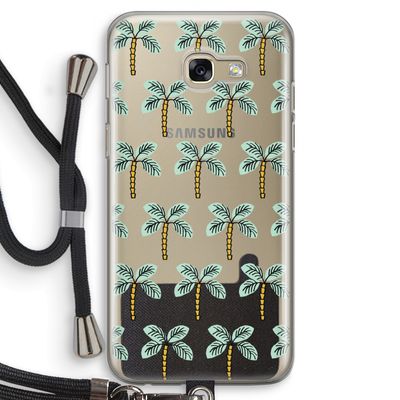 Paradise: Samsung Galaxy A5 (2017) Transparant Hoesje met koord