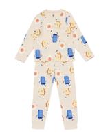 HEMA Kinderpyjama ontbijt gebroken wit (gebroken wit)