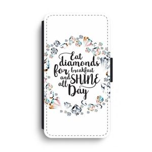 Diamonds: iPhone XS Max Flip Hoesje