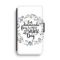 Diamonds: iPhone XS Max Flip Hoesje