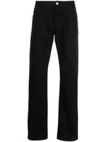 Raf Simons pantalon à coupe droite - Noir