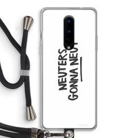 Neuters: OnePlus 8 Transparant Hoesje met koord