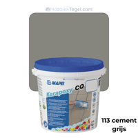 Mapei | Kerapoxy Easy Design | 113 Cement Grijs | Voegmiddel
