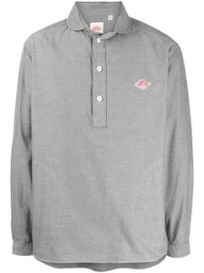 Danton chemise à patch logo - Gris