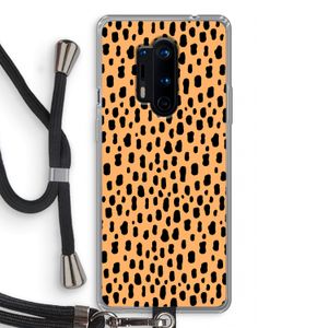 Panter: OnePlus 8 Pro Transparant Hoesje met koord
