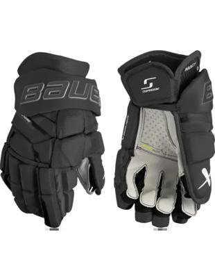 Bauer Hg Supreme Mach Ijshockey Handschoenen Zwart (intermediate) Zwart 13.0" Bauer Hg Supreme Mach Ijshockey Handschoenen Zwart (intermediate) Zwart 13.0"