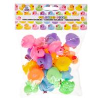 Duckiez Lg-imports badeendjes kleur, 24st.