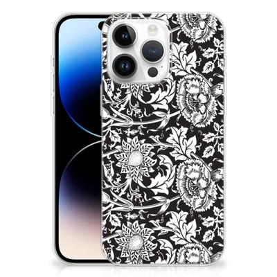 iPhone 14 Pro Max | TPU Case | Black Flowers iPhone 14 Pro Max | TPU Case | Black Flowers