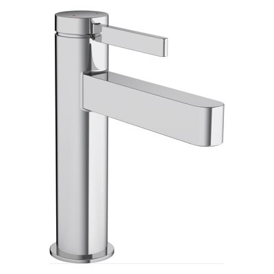 Wastafelmengkraan Finoris HansGrohe Eengreeps 110 met Pop-up Trekwaste Chroom