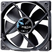 Fractal Design Dynamic X2 PC-ventilator Zwart (b x h x d) 120 x 25 x 120 mm - thumbnail