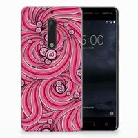 Nokia 5 | Hoesje maken | Swirl Pink