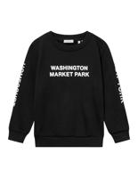 Washington Sweatshirt Black/Light Ivory