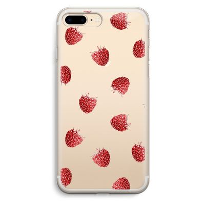 Framboosjes: iPhone 7 Plus Transparant Hoesje
