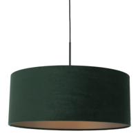 Steinhauer HanglampSparkled 50cm met groen velourse kap - 8156ZW