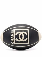 CHANEL Pre-Owned ballon de rugby à logo CC (années 2000) - Noir