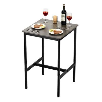VEVOR Bartafel Hoge tafel Bistrotafel Cocktailbar Eetkamer 610x610x914mm