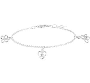 Huiscollectie Armband Zilver Bedel Assortiment 13 + 2 cm