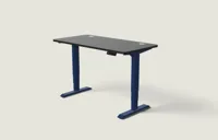 Desktronic HomePro bureau Diepblauw / Zwart / 140x70 cm