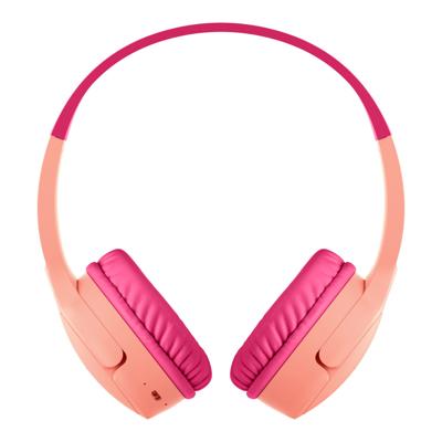 Belkin SOUNDFORM Mini Headset Bedraad en draadloos Hoofdband Muziek Micro-USB Bluetooth Roze