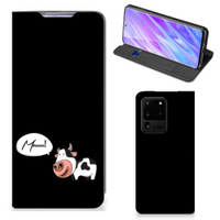 Samsung Galaxy S20 Ultra Magnet Case Cow - thumbnail