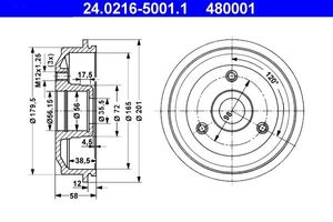 Remtrommel 24021650011