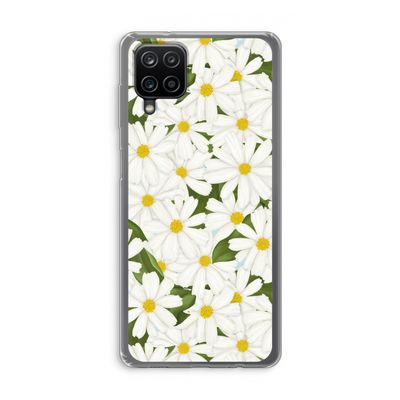 Summer Daisies: Samsung Galaxy A12 Transparant Hoesje