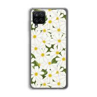 Summer Daisies: Samsung Galaxy A12 Transparant Hoesje