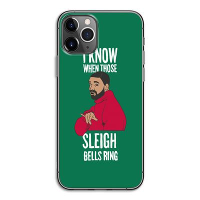 Sleigh Bells Ring: iPhone 11 Pro Transparant Hoesje