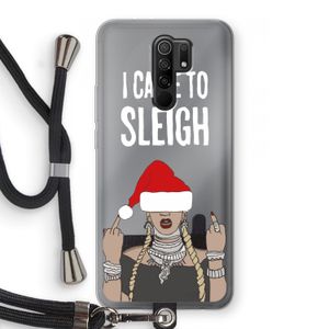 Came To Sleigh: Xiaomi Redmi 9 Transparant Hoesje met koord