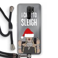 Came To Sleigh: Xiaomi Redmi 9 Transparant Hoesje met koord
