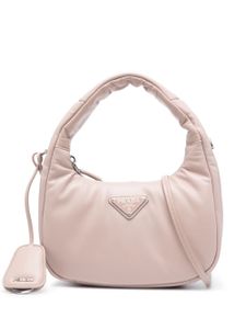 Prada sac cabas à design matelassé - Rose