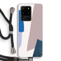 Lapis: Samsung Galaxy S20 Ultra Transparant Hoesje met koord