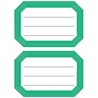 HERMA Book labels 82x55mm green frame lined 6 sh. sticker