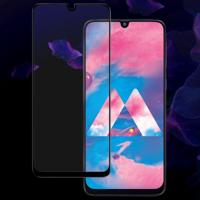 IMAK 9u volledig scherm getemperd glas film Pro + versie voor de Galaxy A30/A50/M30 (zwart)
