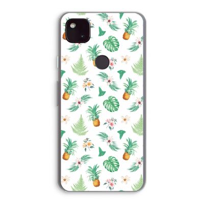 Ananas bladeren: Google Pixel 4a 5G Transparant Hoesje