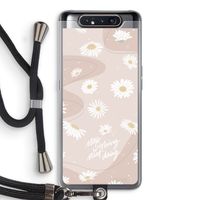 Daydreaming becomes reality: Samsung Galaxy A80 Transparant Hoesje met koord