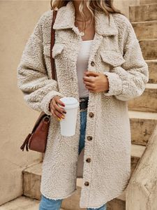 Casual Long Sleeve Outwear Coat