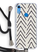 Marrakech Arrows: Huawei Y6s Transparant Hoesje met koord