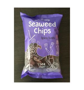 Zeewier tortilla chips spicy sushi